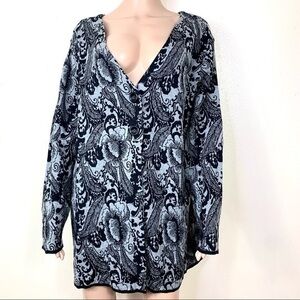 M Collection Women’s Sweater Black Sz 2X